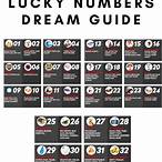 dream of lottery numbers